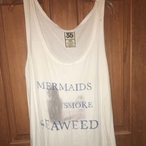 Mermaid smoke seaweed top